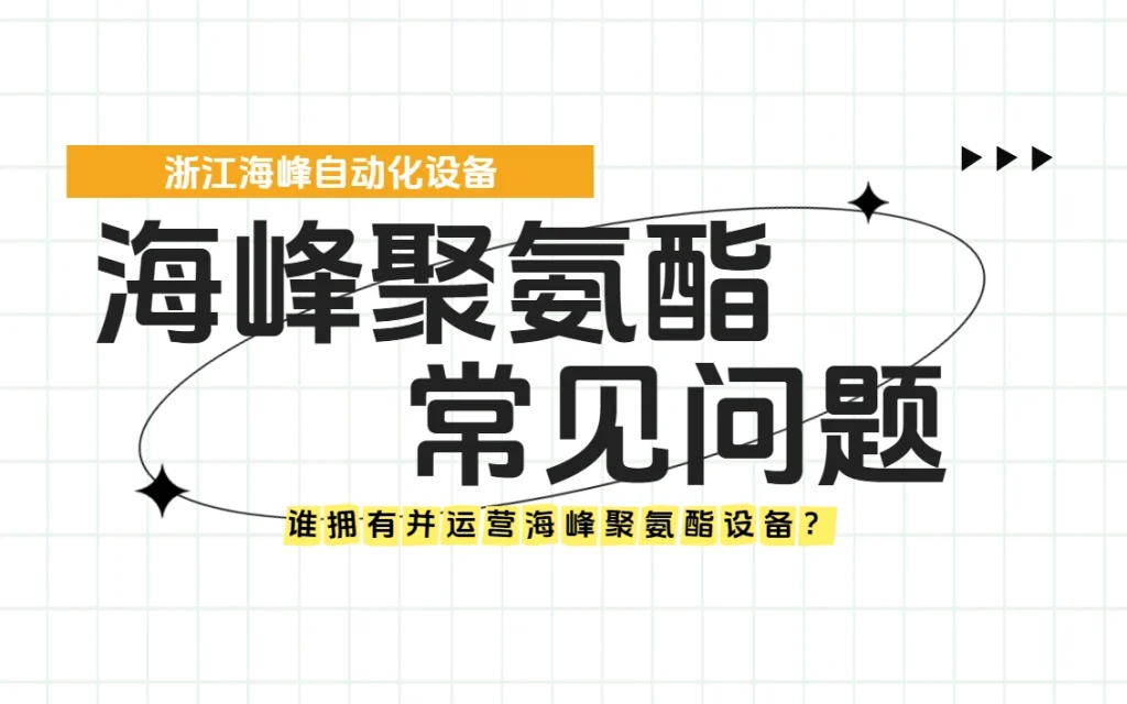 谁拥有并运营海峰聚氨酯设备？